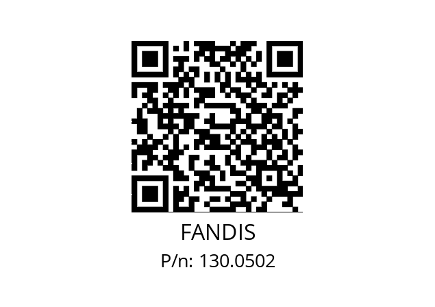   FANDIS 130.0502