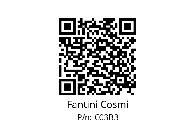   Fantini Cosmi C03B3