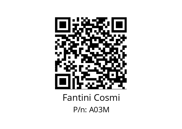   Fantini Cosmi A03M