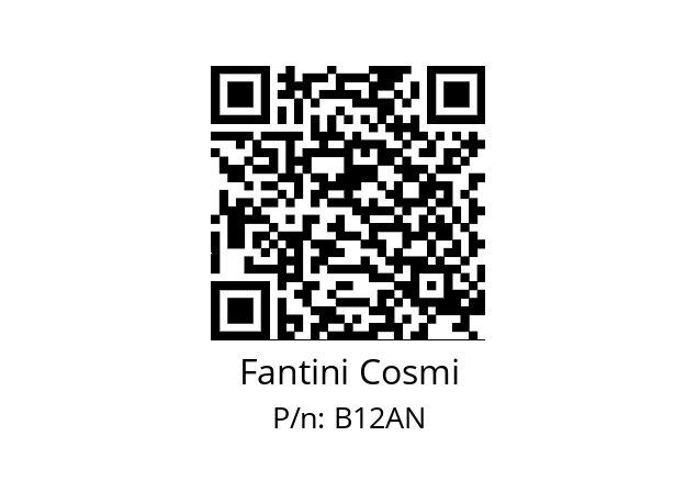   Fantini Cosmi B12AN