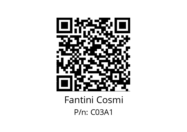   Fantini Cosmi C03A1