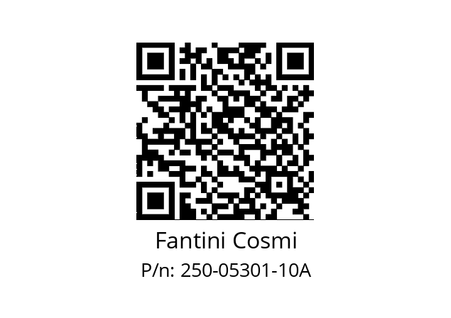   Fantini Cosmi 250-05301-10A