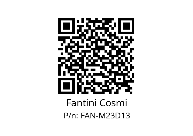   Fantini Cosmi FAN-M23D13