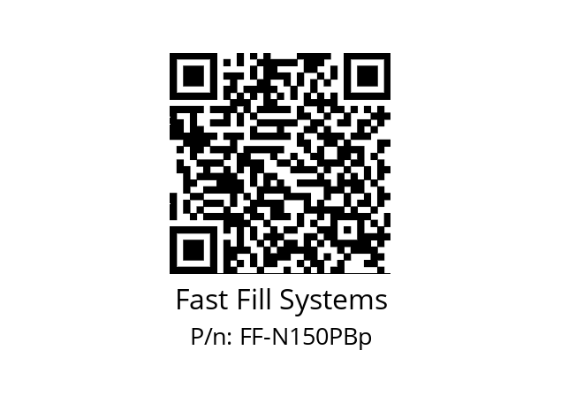   Fast Fill Systems FF-N150PBp