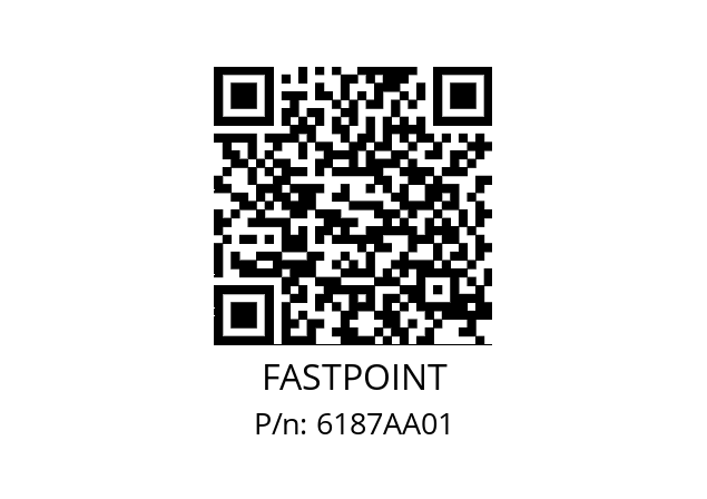   FASTPOINT 6187AA01