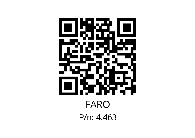   FARO 4.463