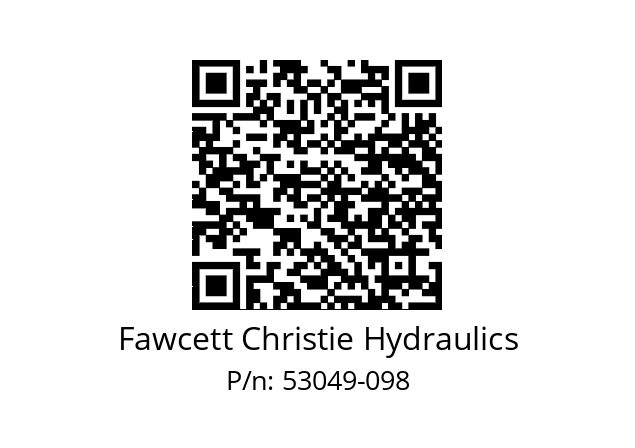   Fawcett Christie Hydraulics 53049-098