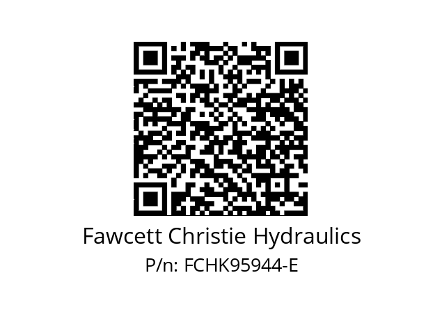   Fawcett Christie Hydraulics FCHK95944-E