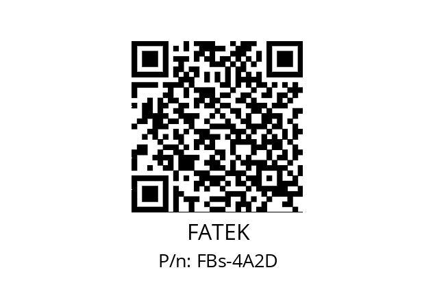   FATEK FBs-4A2D