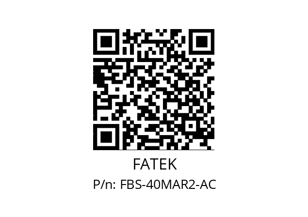   FATEK FBS-40MAR2-AC