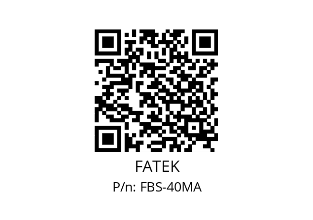   FATEK FBS-40MA