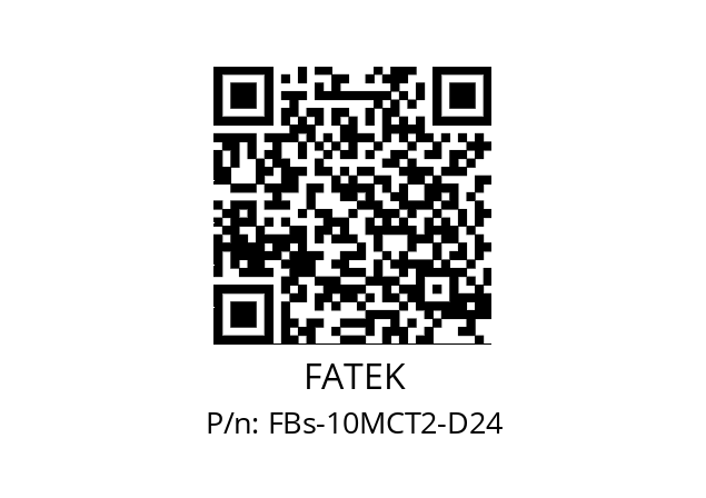   FATEK FBs-10MCT2-D24