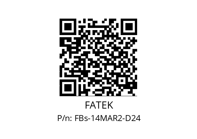   FATEK FBs-14MAR2-D24