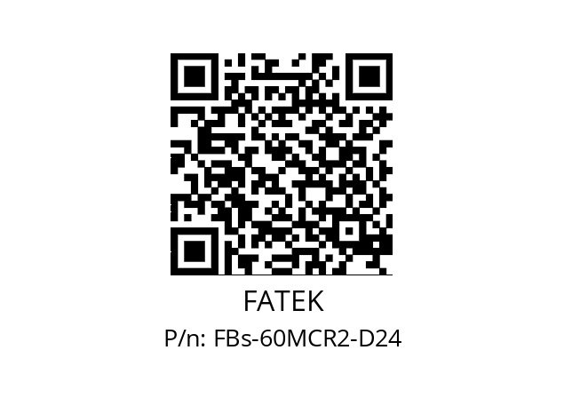   FATEK FBs-60MCR2-D24