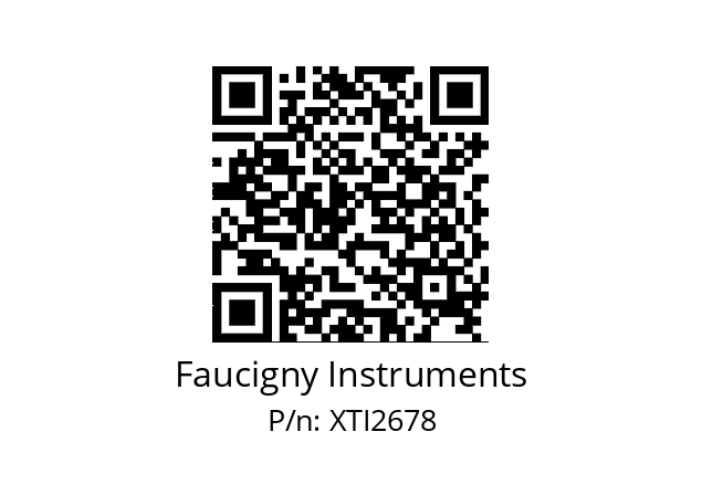   Faucigny Instruments XTI2678