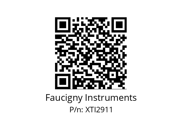   Faucigny Instruments XTI2911