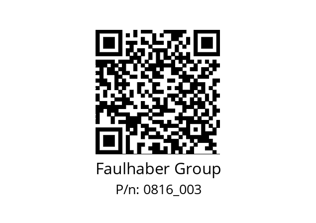   Faulhaber Group 0816_003