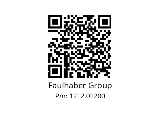   Faulhaber Group 1212.01200