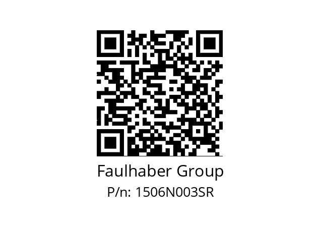   Faulhaber Group 1506N003SR