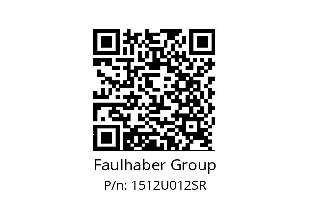   Faulhaber Group 1512U012SR