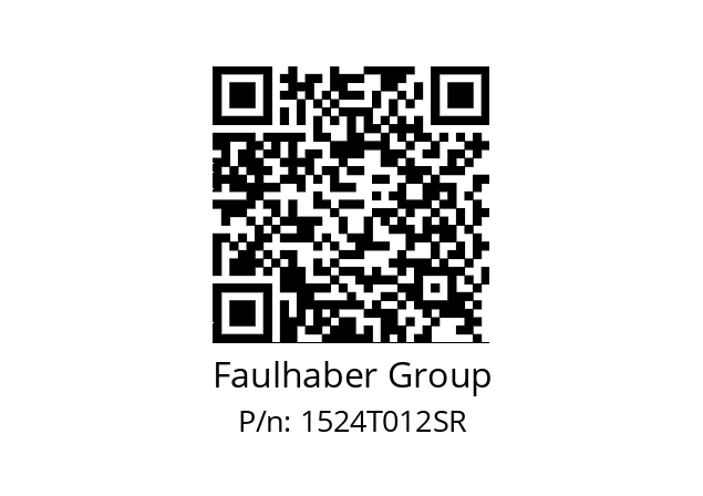   Faulhaber Group 1524T012SR