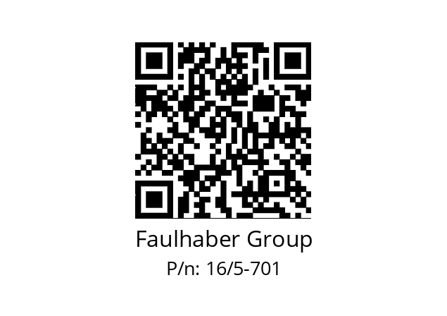   Faulhaber Group 16/5-701