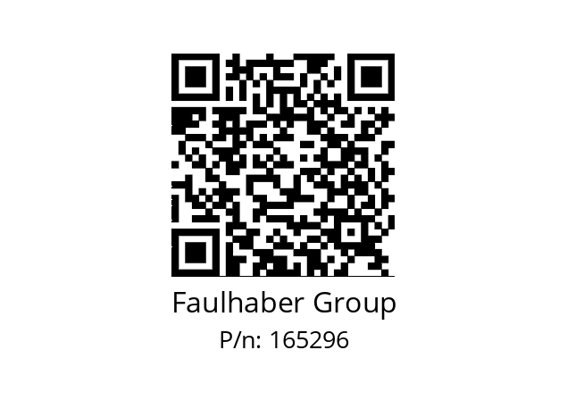   Faulhaber Group 165296