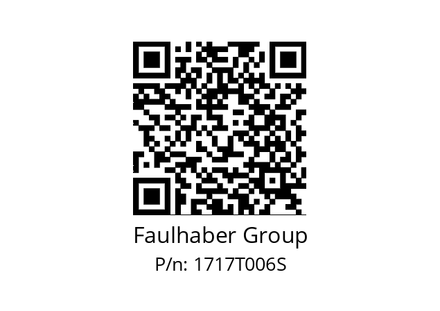   Faulhaber Group 1717T006S