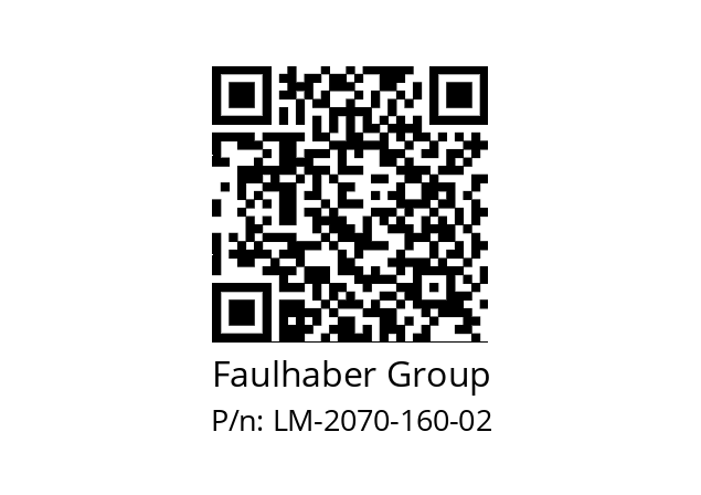   Faulhaber Group LM-2070-160-02