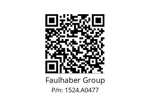   Faulhaber Group 1524.A0477