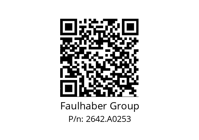   Faulhaber Group 2642.A0253