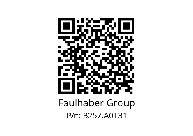   Faulhaber Group 3257.A0131