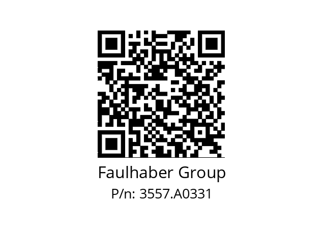   Faulhaber Group 3557.A0331