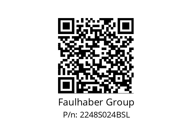   Faulhaber Group 2248S024BSL