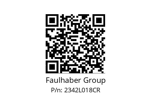   Faulhaber Group 2342L018CR