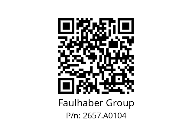   Faulhaber Group 2657.A0104