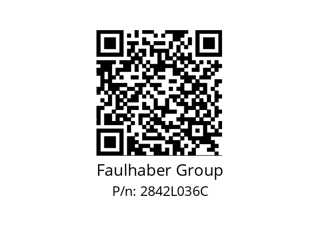   Faulhaber Group 2842L036C