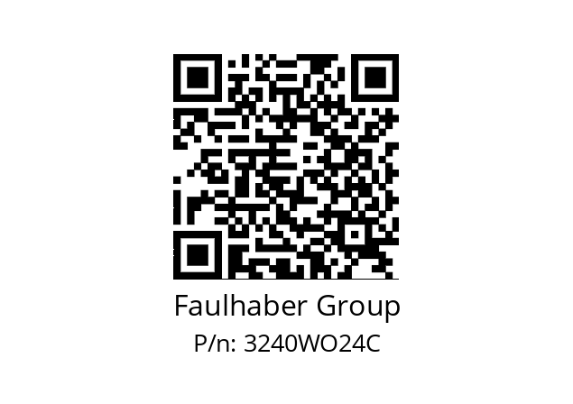   Faulhaber Group 3240WO24C