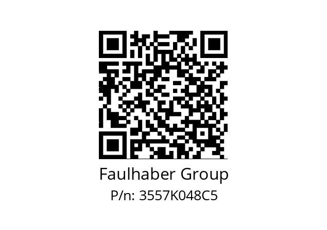   Faulhaber Group 3557K048C5