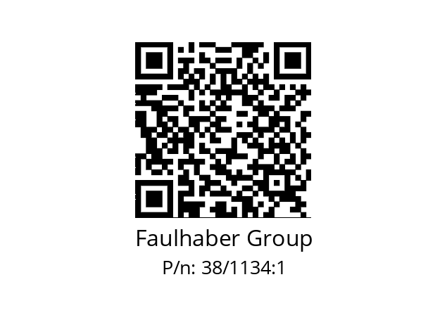   Faulhaber Group 38/1134:1