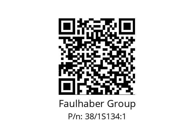   Faulhaber Group 38/1S134:1