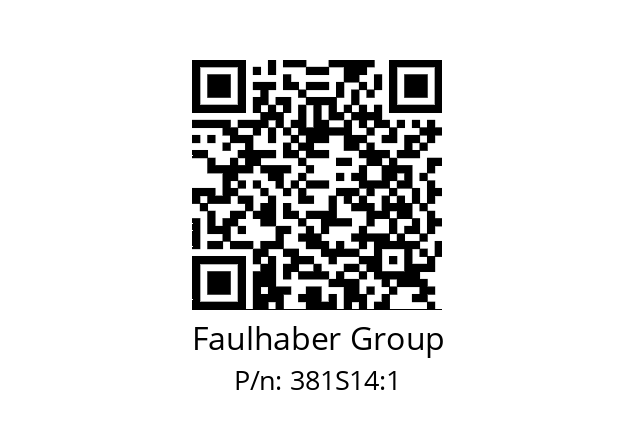   Faulhaber Group 381S14:1