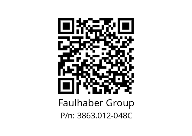   Faulhaber Group 3863.012-048C