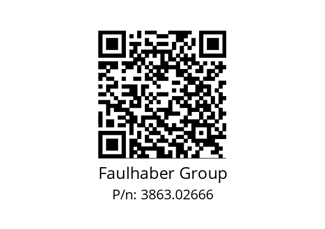   Faulhaber Group 3863.02666