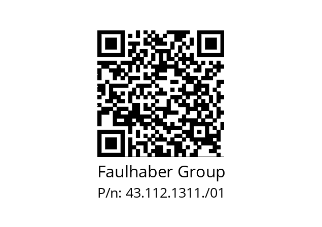   Faulhaber Group 43.112.1311./01