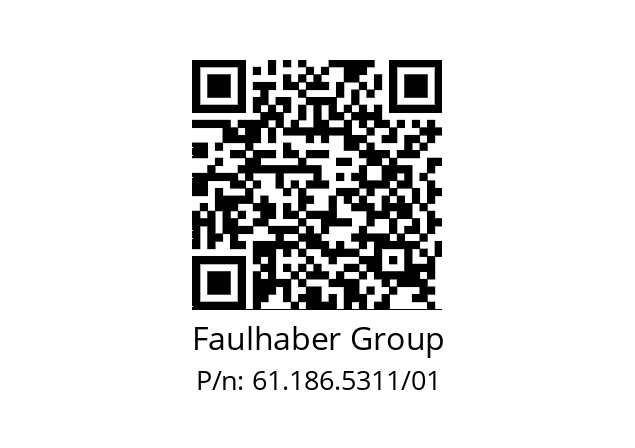   Faulhaber Group 61.186.5311/01