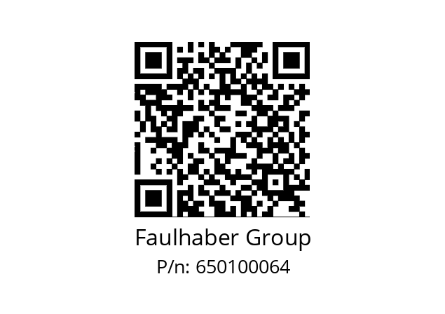   Faulhaber Group 650100064