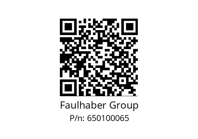   Faulhaber Group 650100065