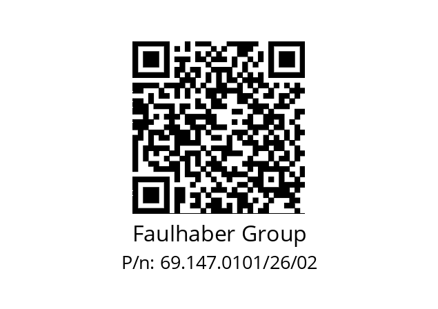   Faulhaber Group 69.147.0101/26/02