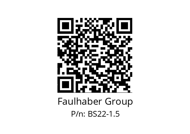   Faulhaber Group BS22-1.5